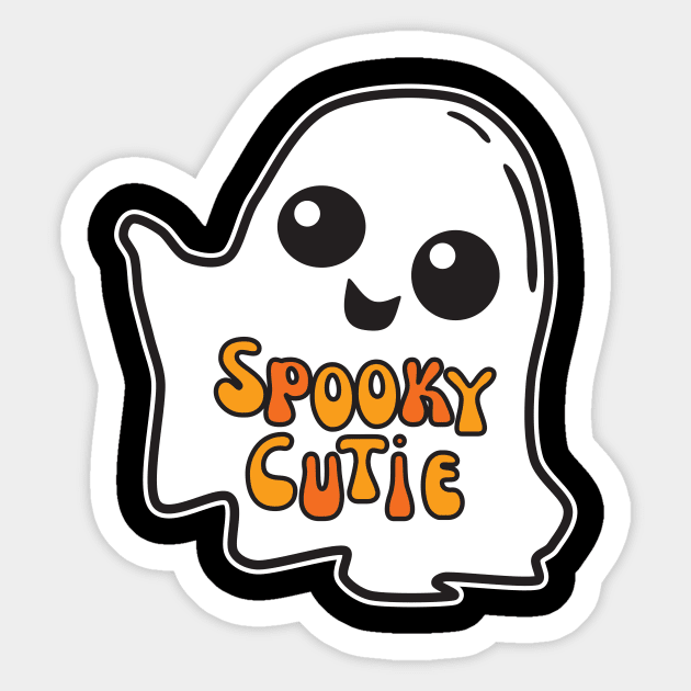 Spooky Cutie Ghost Sticker by Nice Surprise